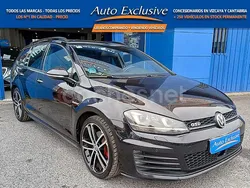 Negro Usado 2015 VW Golf VII GTD Familiar | 15.240 € (Precio justo)