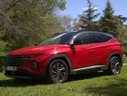 Rojo Usado 2021 Hyundai Tucson SUV | 23.890 € (Precio justo)