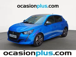 Azul Usado 2022 Peugeot 208 Allure Utilitario | 15.446 € (Precio justo)
