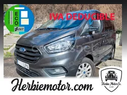 Gris / plata Usado 2021 Ford Tourneo Custom Titanium Monovolumen | 29.900 € (Buen precio)