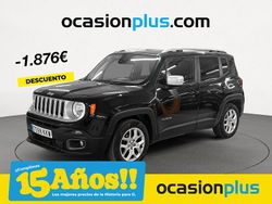 Negro Usado 2018 Jeep Renegade Limited SUV | 16.490 € (Precio justo)
