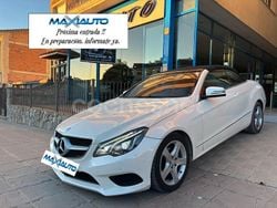 Blanco Usado 2014 Mercedes E220 Descapotable | 22.900 € (Precio justo)