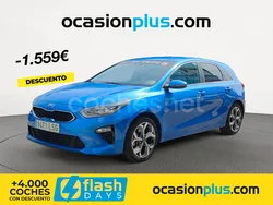 Azul Usado 2021 Kia Ceed Berlina | 16.450 € (Precio justo)