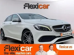 Blanco Usado 2017 Mercedes A200 AMG line | 19.990 € (Precio justo)
