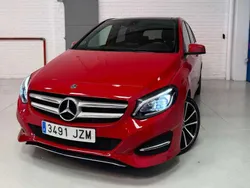 Rojo Usado 2017 Mercedes B180 Monovolumen | 16.900 € (Buen precio)
