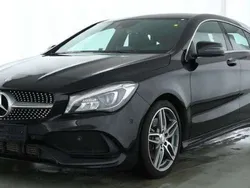 Negro Usado 2016 Mercedes CLA220 AMG line Berlina | 26.500 € (Buen precio)