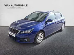 Azul Usado 2019 Peugeot 308 Style Utilitario | 13.900 € (Caro)
