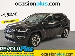 Negro Usado 2018 Jeep Compass Limited SUV | 15.273 € (Precio justo)
