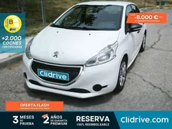Blanco Usado 2013 Peugeot 208 Access Utilitario | 5390 € (Precio justo)