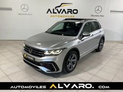 Gris Usado 2022 VW Tiguan R-line SUV | 30.490 € (Precio justo)