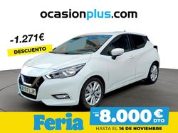 Blanco Usado 2020 Nissan Micra Acenta Utilitario | 13.990 € (Precio justo)