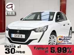 Blanco Usado 2021 Peugeot 208 S Utilitario | 10.490 € (Super precio)