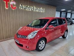 Rojo Usado 2008 Nissan Note Tekna Monovolumen | 4390 €