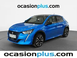Azul Usado 2020 Peugeot e-208 GTi Utilitario | 18.082 € (Precio justo)