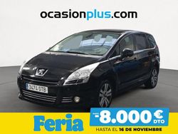Negro Usado 2010 Peugeot 5008 Sport Monovolumen | 8150 € (Precio justo)