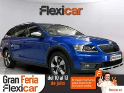 Azul Usado 2017 Skoda Octavia Familiar | 16.390 € (Buen precio)