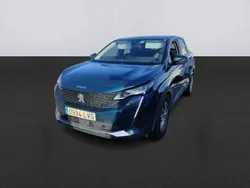 Azul Usado 2021 Peugeot 3008 Active Monovolumen | 16.900 € (Precio justo)