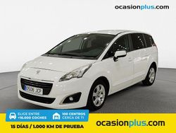 Blanco Usado 2015 Peugeot 5008 Active Monovolumen | 10.990 € (Precio justo)