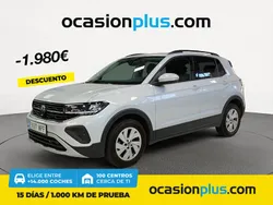 Gris Usado 2024 VW T-Cross Life SUV | 21.790 € (Precio justo)