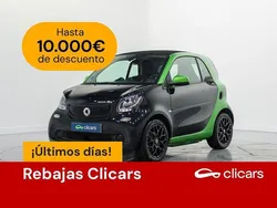 Negro Usado 2017 Smart ForTwo Electric Drive Passion Coupe | 9990 € (Precio justo)