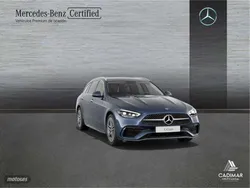 Azul sodalita Usado 2024 Mercedes C220 AMG line Familiar | 47.900 € (Caro)