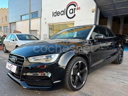 Negro Usado 2016 Audi A3 Cabriolet S-Line Descapotable | 23.990 € (Precio justo)