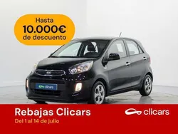 Negro Usado 2015 Kia Picanto Utilitario | 6790 € (Precio justo)