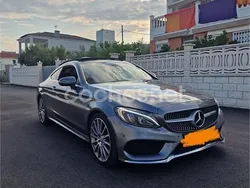 Gris / plata Usado 2017 Mercedes C220 AMG line Coupe | 23.000 € (Precio justo)