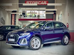 Azul Usado 2021 Audi Q5 S-Line SUV | 40.900 € (Precio justo)