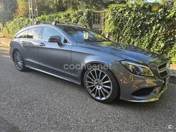 Gris / plata Usado 2016 Mercedes CLS350 Shooting Brake Familiar | 25.000 € (Precio justo)