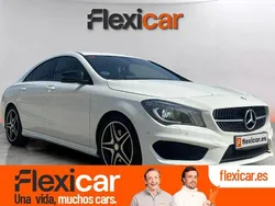 Blanco Usado 2016 Mercedes CLA220 AMG line Berlina | 21.490 € (Precio justo)