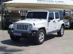 Blanco Usado 2014 Jeep Wrangler Unlimited Sahara SUV | 37.900 € (Precio justo)