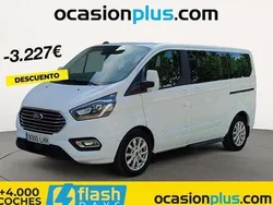 Blanco Usado 2020 Ford Tourneo Custom Titanium Monovolumen | 32.273 € (Precio justo)