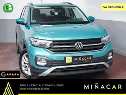 Azul Usado 2022 VW T-Cross Advance SUV | 18.990 € (Precio justo)