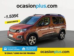 Marrón Usado 2019 Peugeot Rifter GT-line Monovolumen | 15.900 € (Buen precio)