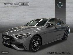 Gris Usado 2024 Mercedes C300e Berlina | 46.700 € (Buen precio)