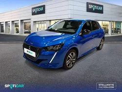 Azul Usado 2022 Peugeot 208 Allure Utilitario | 12.390 € (Precio justo)