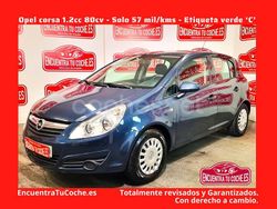 Azul Usado 2009 Opel Corsa Essentia Berlina | 6890 € (Un poco caro)