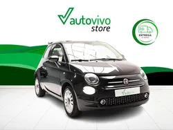 Negro Usado 2019 Fiat 500 Lounge Descapotable | 11.000 € (Precio justo)