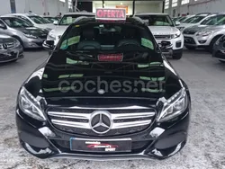 Negro Usado 2015 Mercedes C250 AMG line Familiar | 17.990 € (Caro)