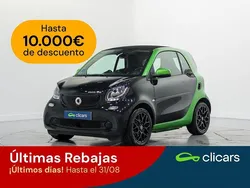 Negro Usado 2017 Smart ForTwo Electric Drive Passion Coupe | 9290 € (Buen precio)