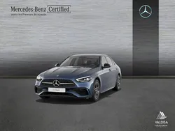 Azul sodalita Usado 2024 Mercedes C200 AMG line Berlina | 43.600 € (Buen precio)