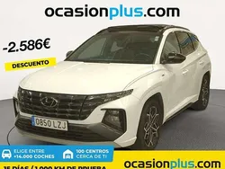 Blanco Usado 2022 Hyundai Tucson N Line SUV | 25.864 € (Precio justo)