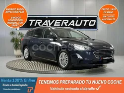 Azul Usado 2020 Ford Focus Titanium Familiar | 13.990 € (Precio justo)