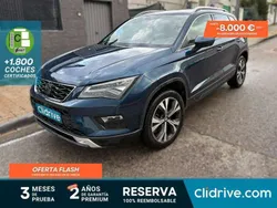 Negro Usado 2016 Seat Ateca 4Drive SUV | 15.790 € (Precio justo)