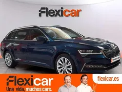 Azul Usado 2021 Skoda Superb Style Familiar | 17.750 € (Super precio)