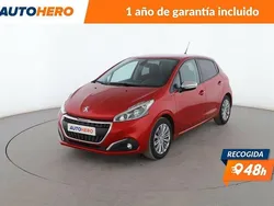 Rojo Usado 2019 Peugeot 208 Signature Sky Utilitario | 10.299 € (Precio justo)