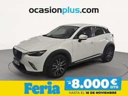 Blanco Usado 2016 Mazda CX-3 Luxury SUV | 16.590 € (Precio justo)