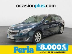 Azul Usado 2015 Opel Insignia Selective Familiar | 7900 € (Precio justo)