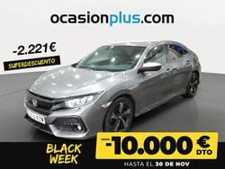 Gris Usado 2019 Honda Civic Elegance Berlina | 19.990 € (Precio justo)